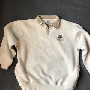 Vintage National Park Quarter Zip Sweatshirt
